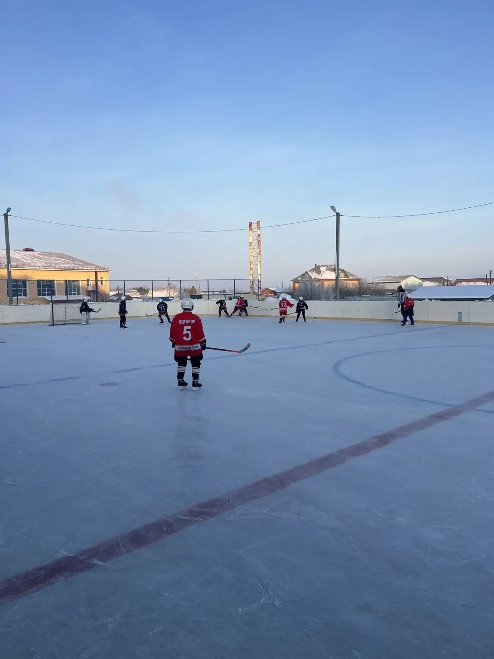 В Уфимском районе подведены итоги 9-го тура Детской хоккейной лиги