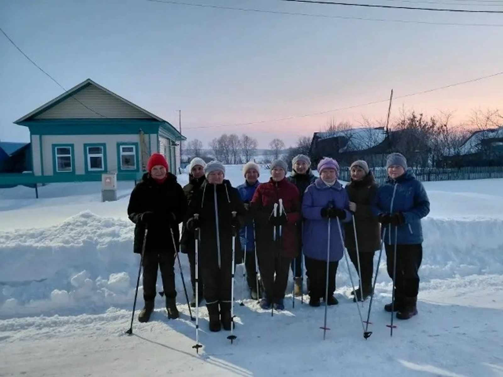 В Маядыковском сельсовете группа здоровья объединяет сельчан