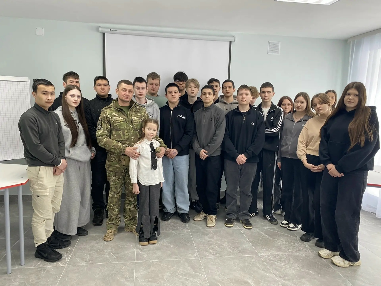 Бирские студенты встретили Крымскую весну