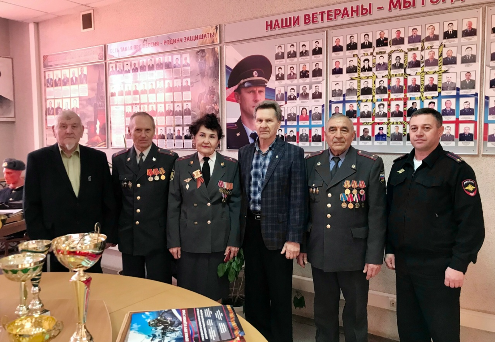 Ветераны Бирского ОВД по-прежнему в строю