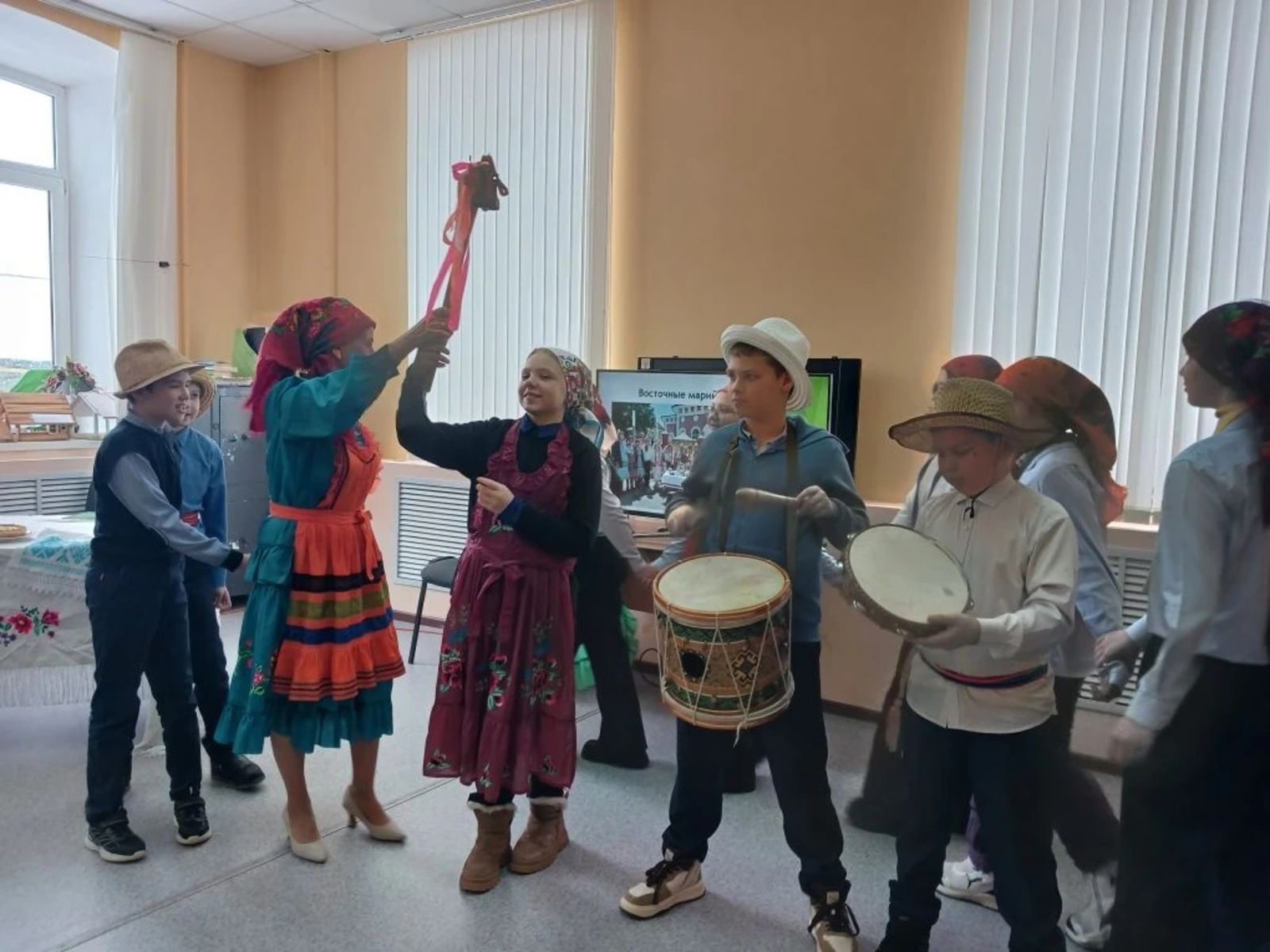 Юные биряне узнали о традициях марийской семьи