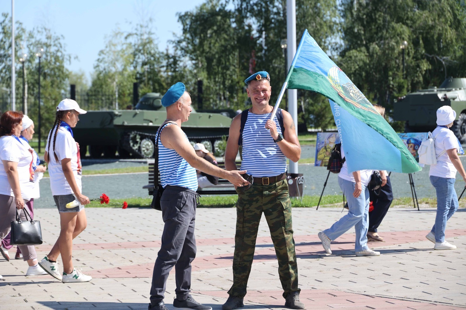 В Башкирии «крылатая пехота» отпраздновала  День ВДВ в парке «Патриот»