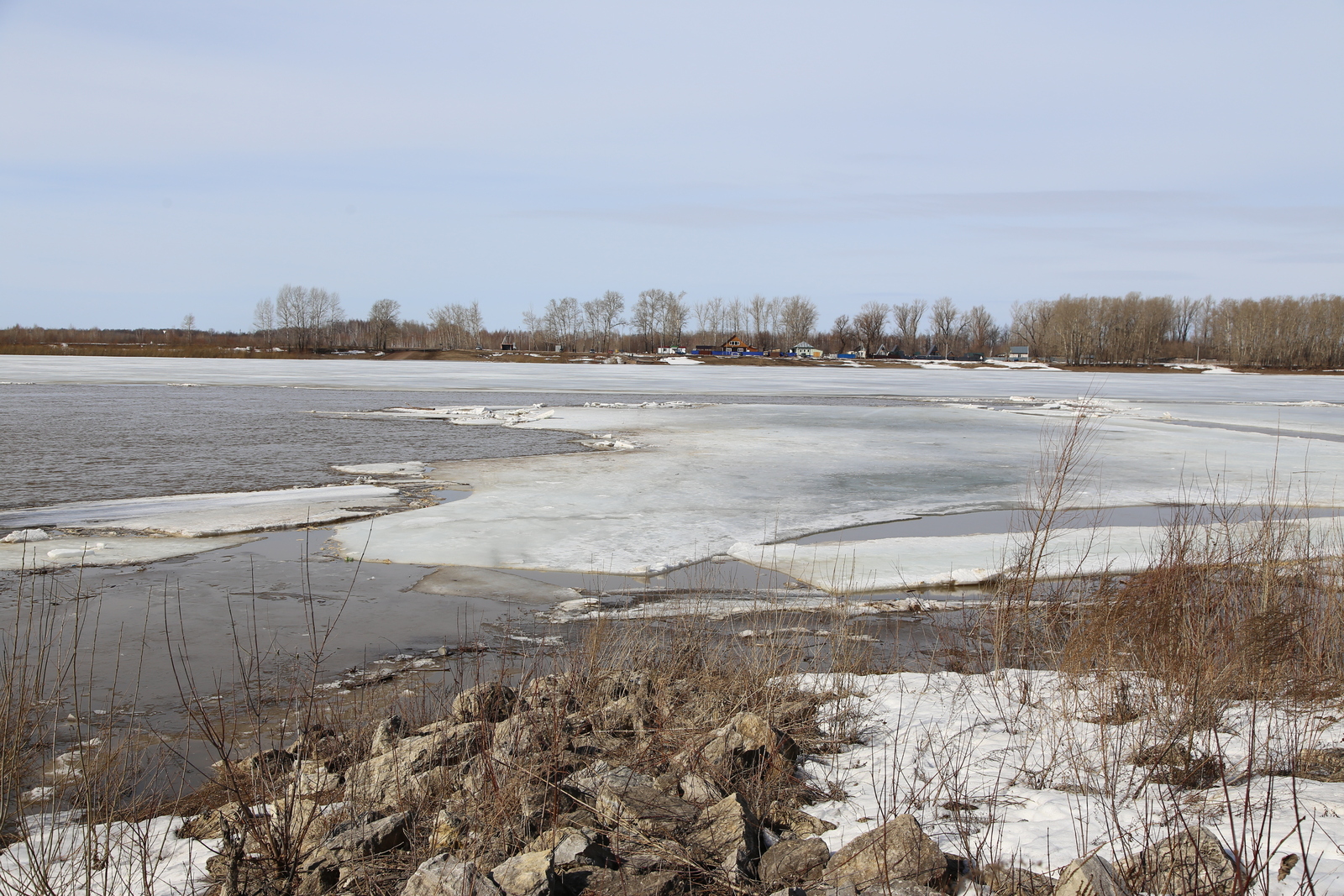 В Башкирии ледоход начнется раньше срока
