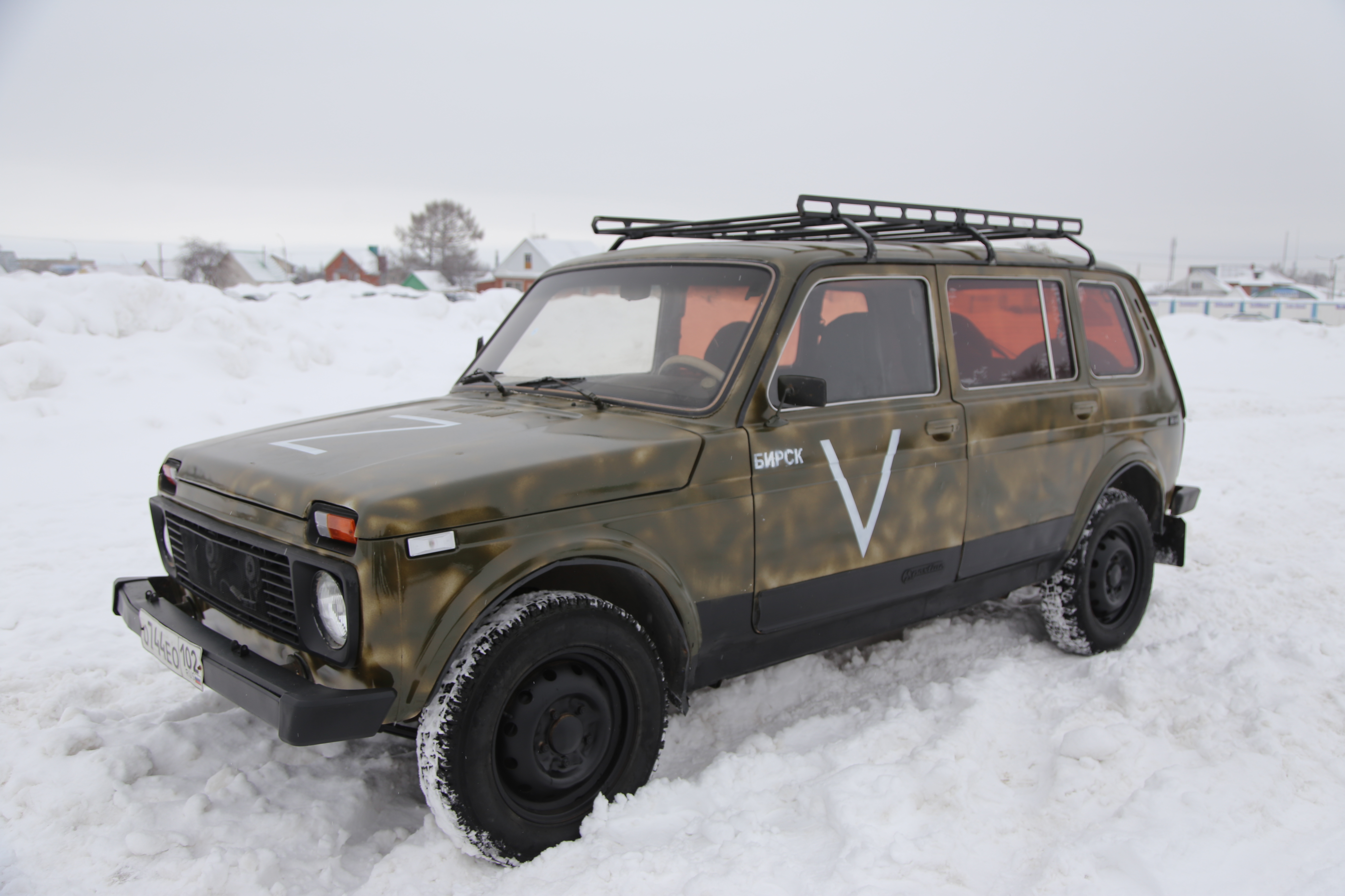 Студенты из Бирска отправили бойцам на СВО «Ниву»