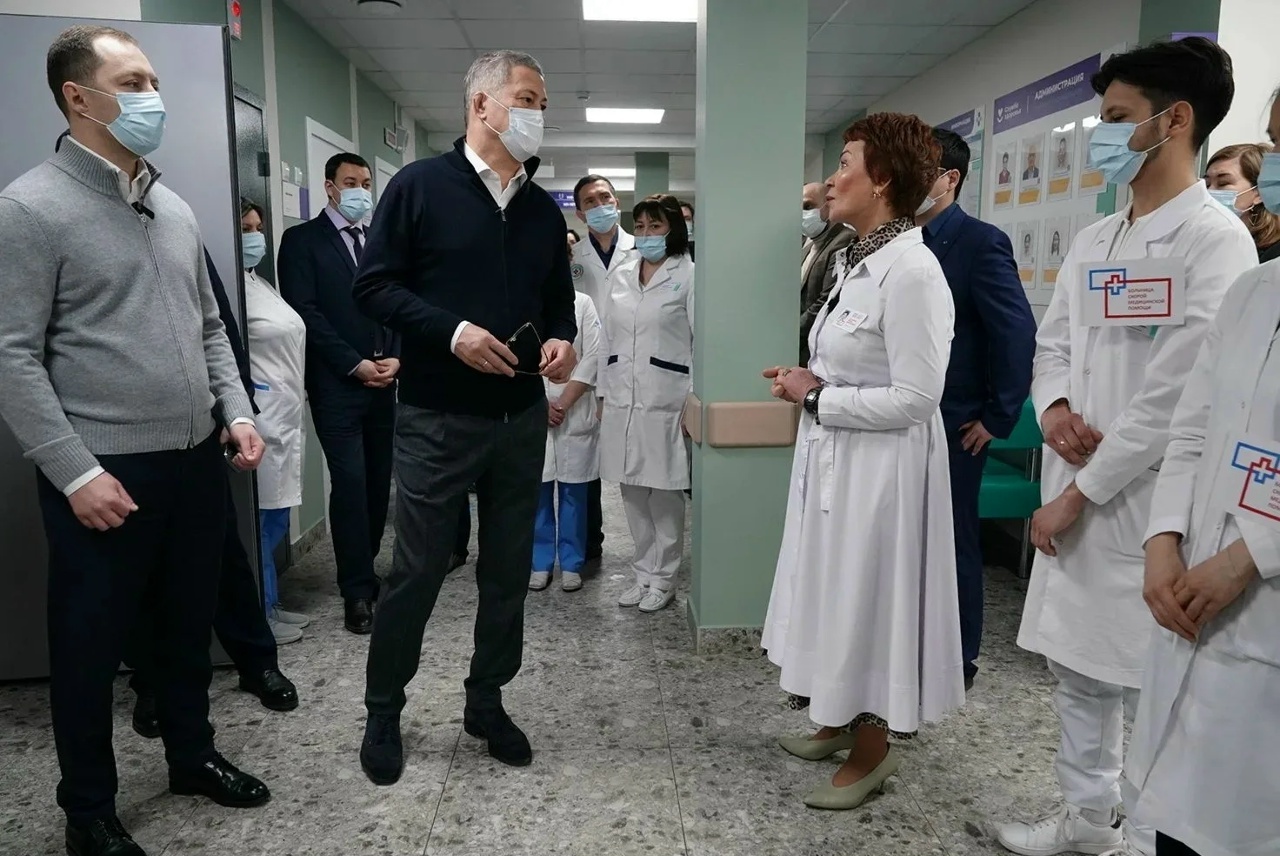 В Уфе завершили капремонт поликлиники №2 клинической больницы СМП