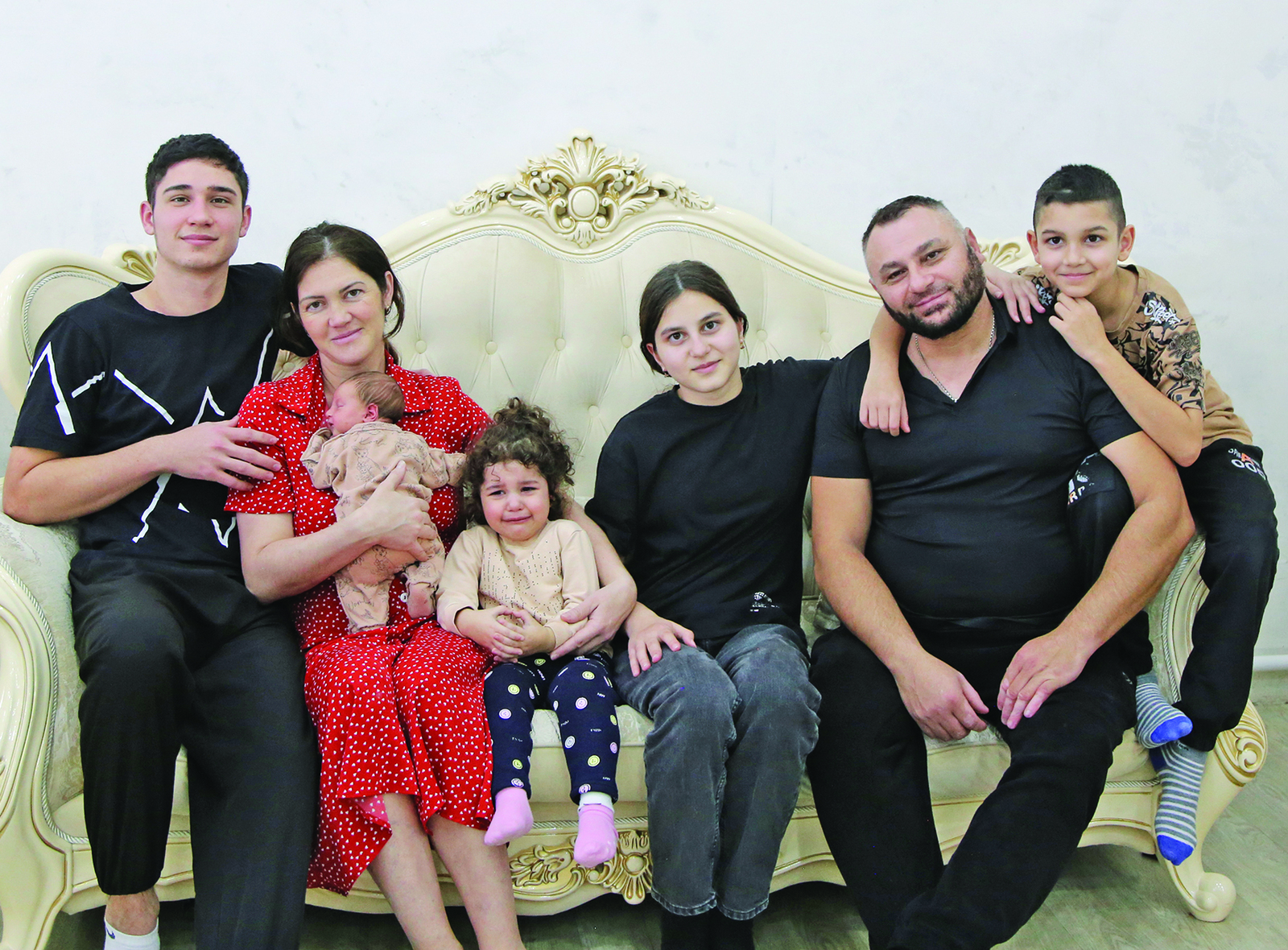 Многодетная семья из Бирского района--любовь умножается с каждым ребенком