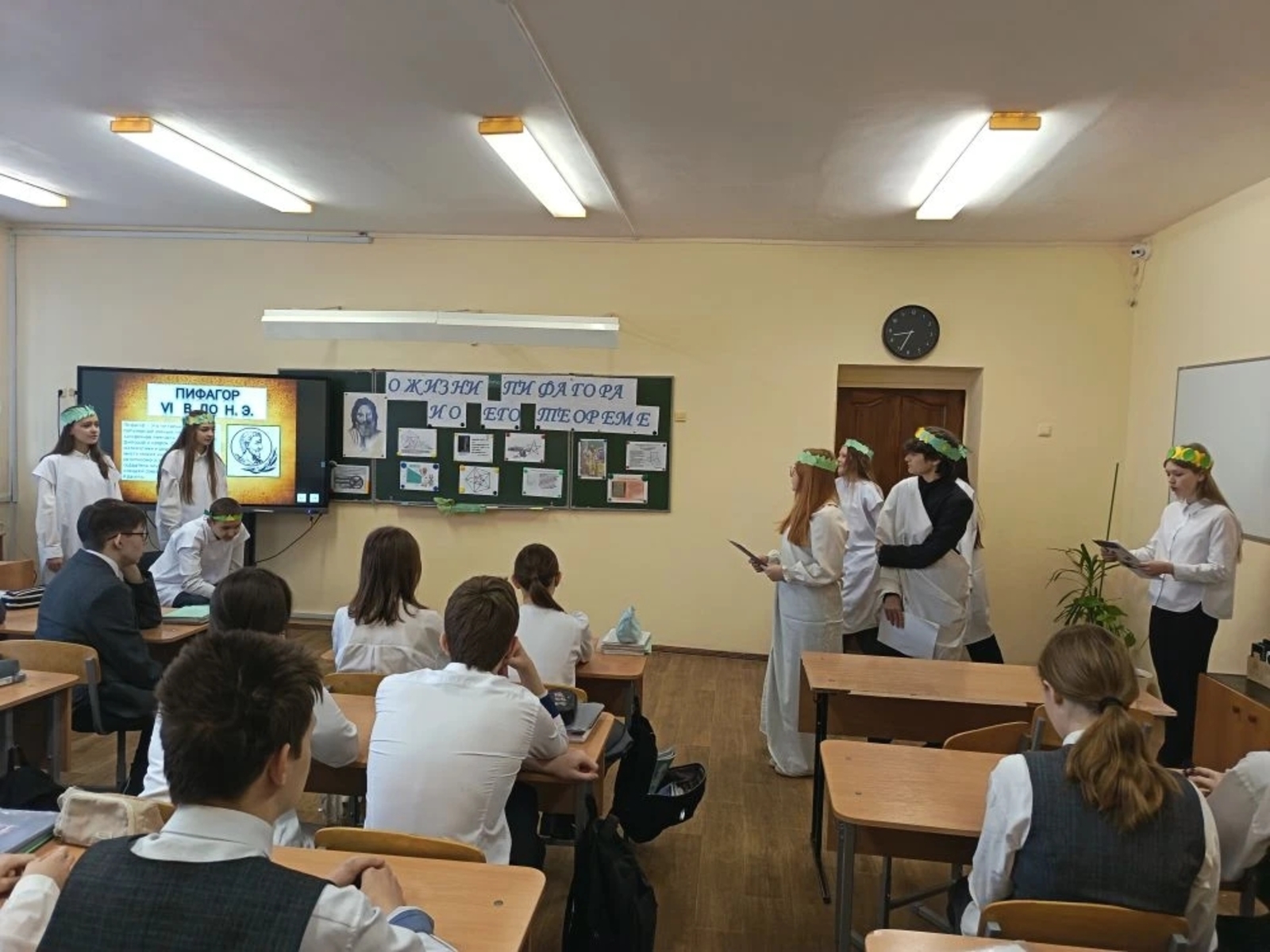 В Бирске в средней школе №7 продолжается Неделя математики и информатики