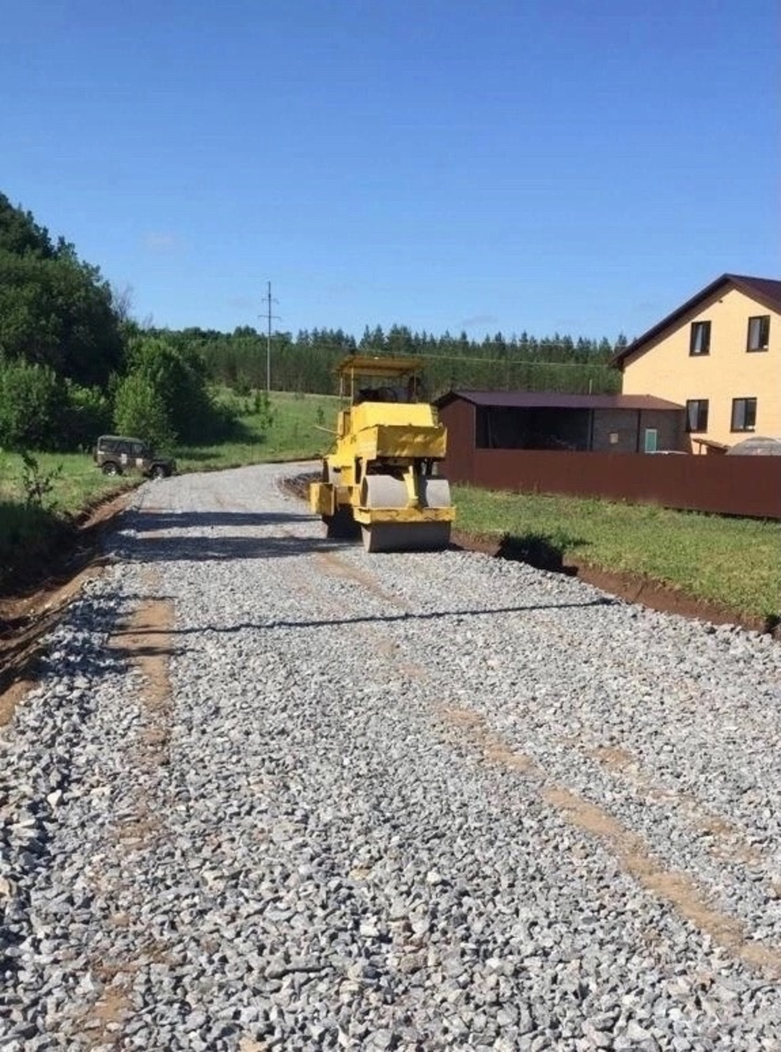 В Бирске в этом году отсыпят две дороги в микрорайонах