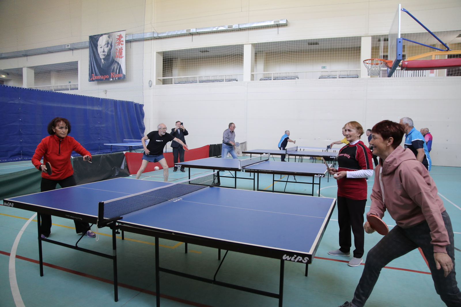 Бирские пенсионеры посетили турнир по настольному теннису