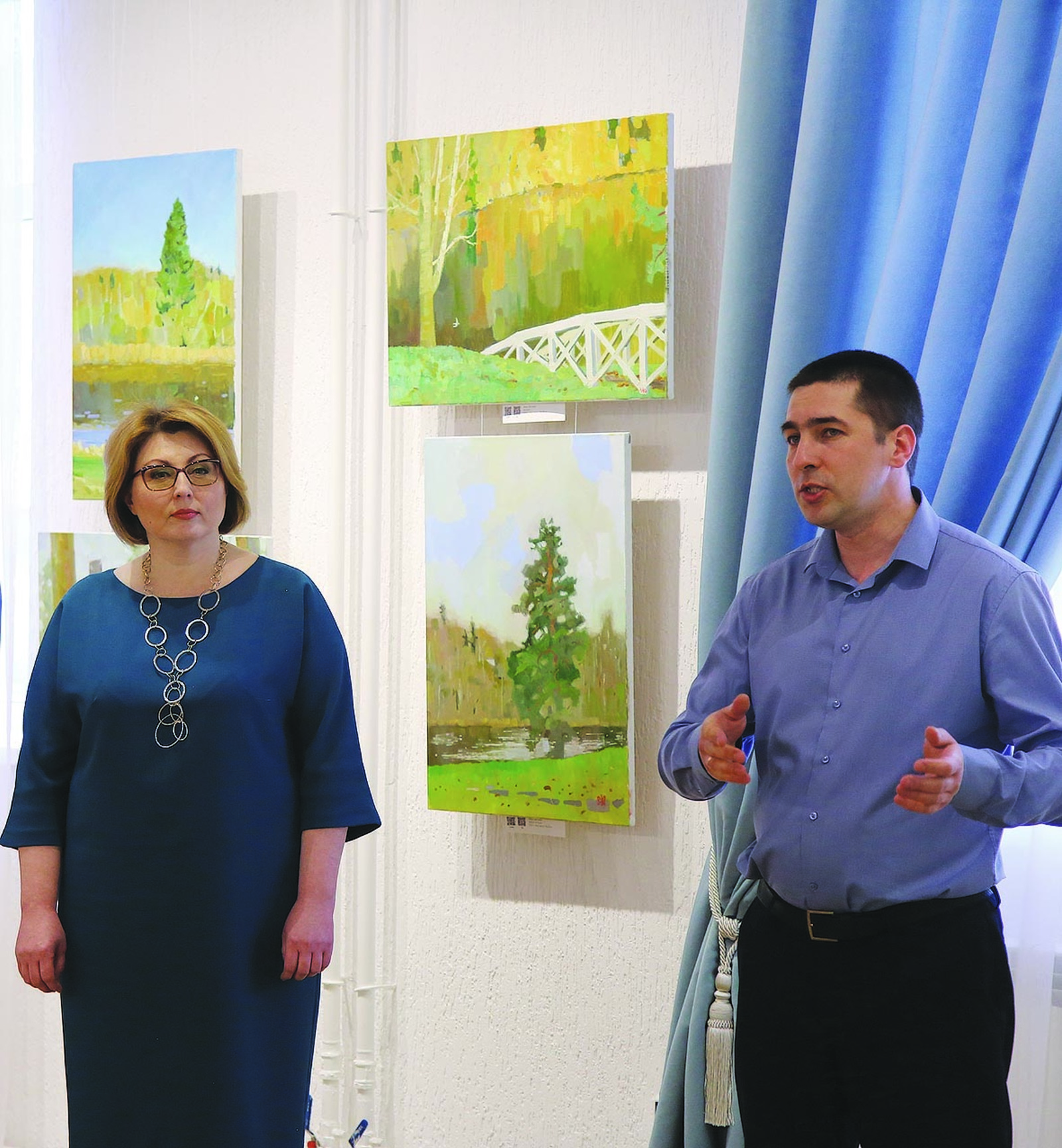 Биряне открыли для себя творчество художницы из Якутии