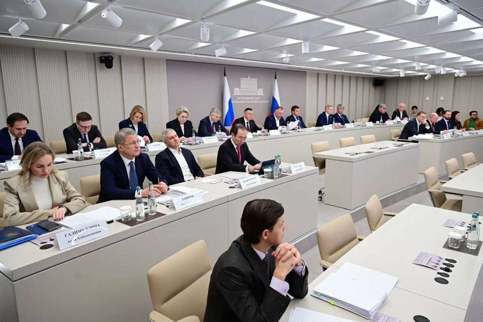 Радий Хабиров предоставил отчет о реализации нацпроектов