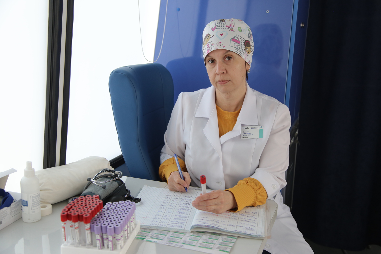 25 лет работает в Бирской ЦРБ фельдшер Светлана Вагина