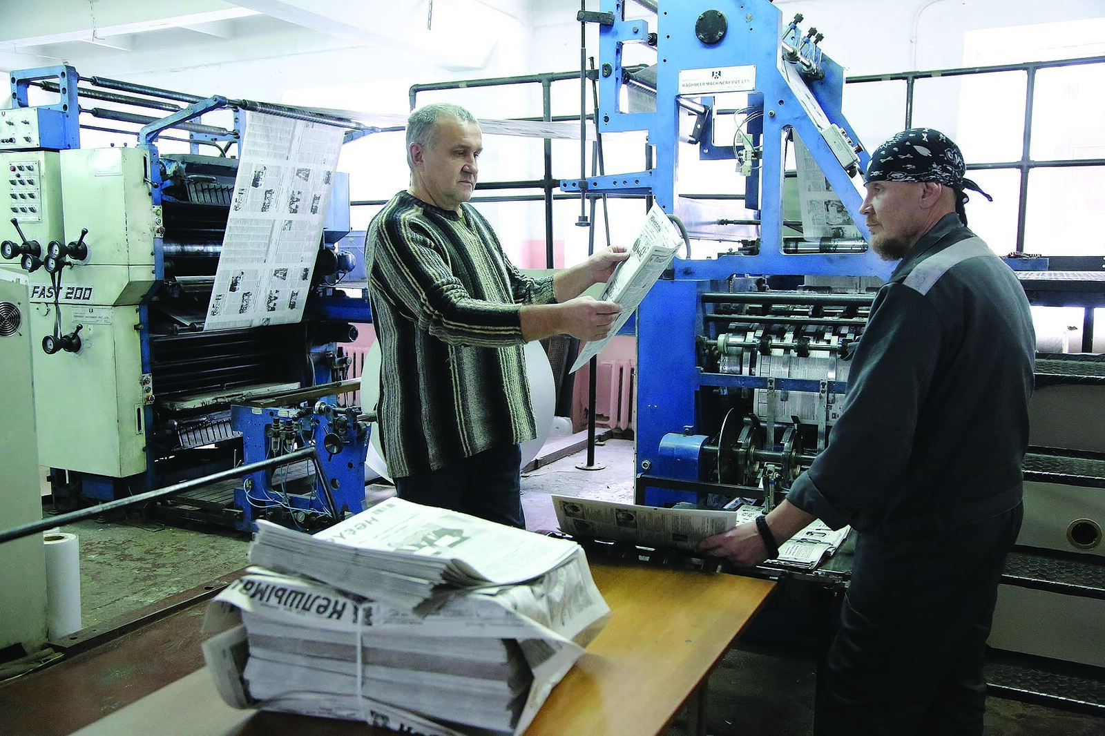 Бирские печатники встретили профессиональный праздник с деловым настроем