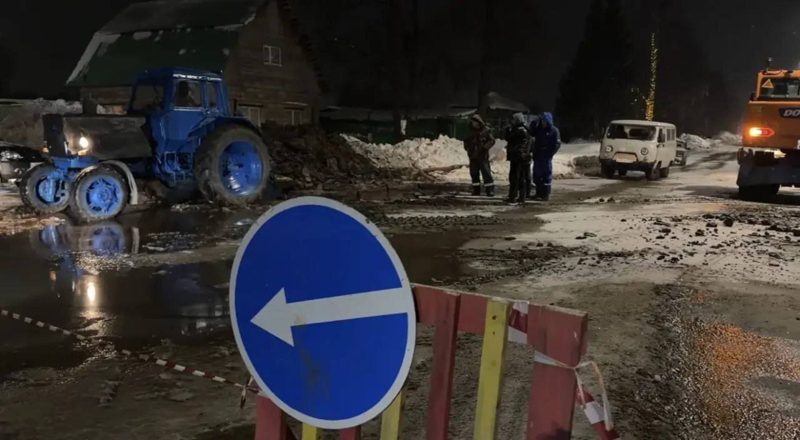 Крупную коммунальную аварию в Бирске удалось ликвидировали за ночь