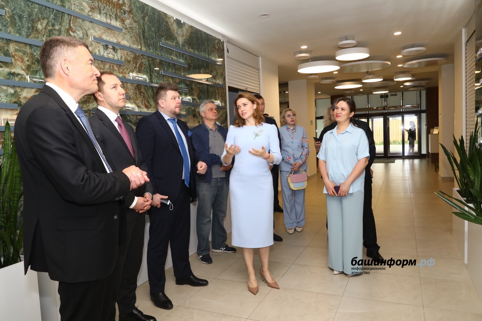 Уфимский хоспис посетил глава центра детской гематологии