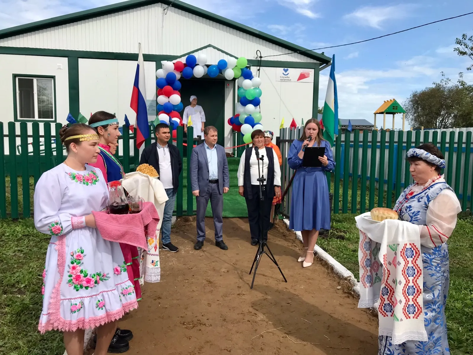 В селе Шелканово Бирского района открыли модульный ФАП