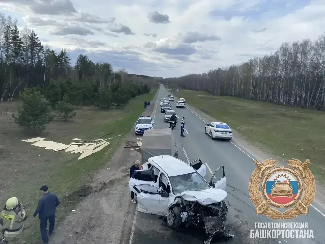 В Бирском районе в ДТП пострадали четыре человека