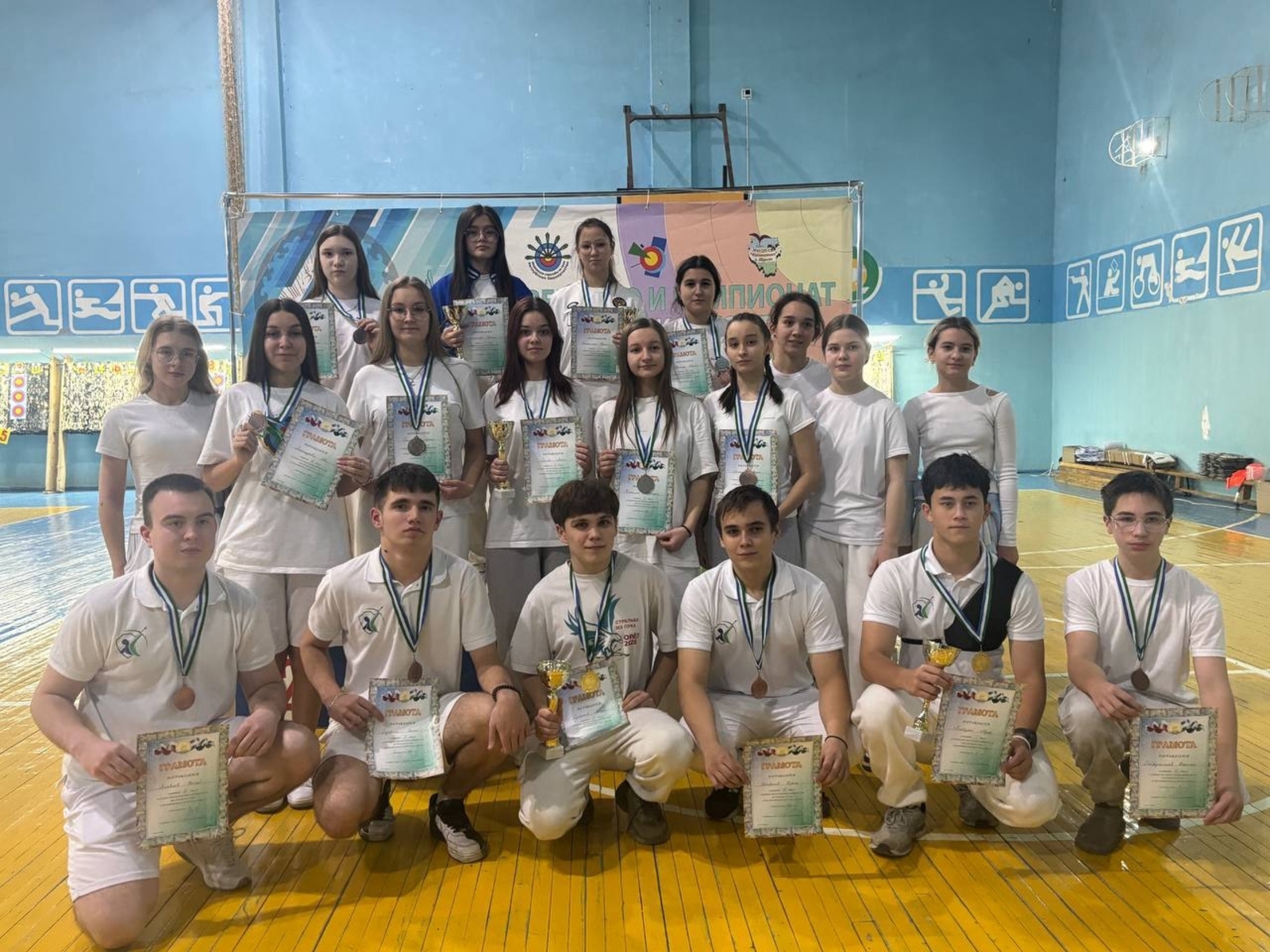 Лучники из Бирска достойно выступили на республиканских соревнованиях