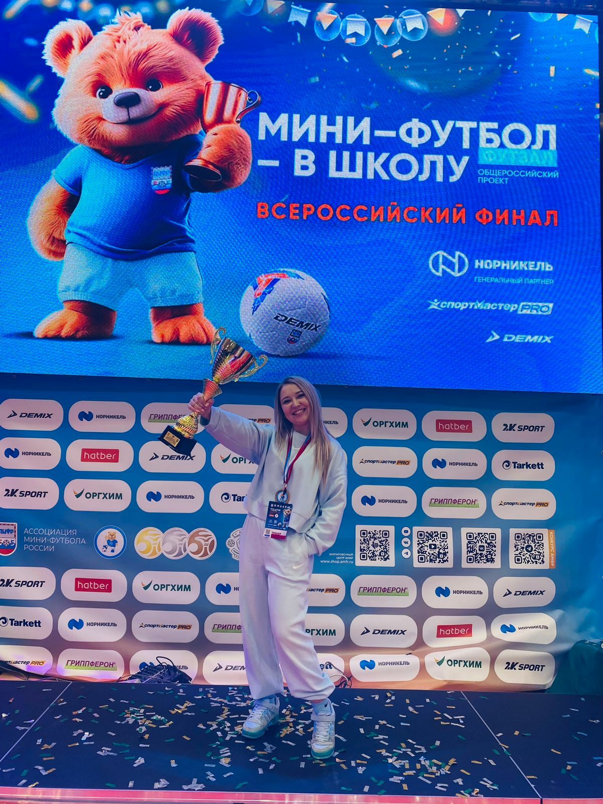 Бирские футболистки стали бронзовыми призерами финала Всероссийских соревнований «Мини-футбол в школу» в Нижнем Новгороде