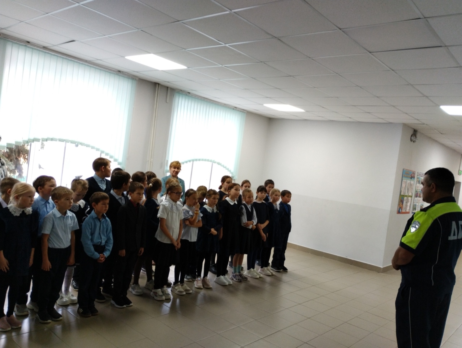 В школе села Бахтыбаево прошла неделя безопасности