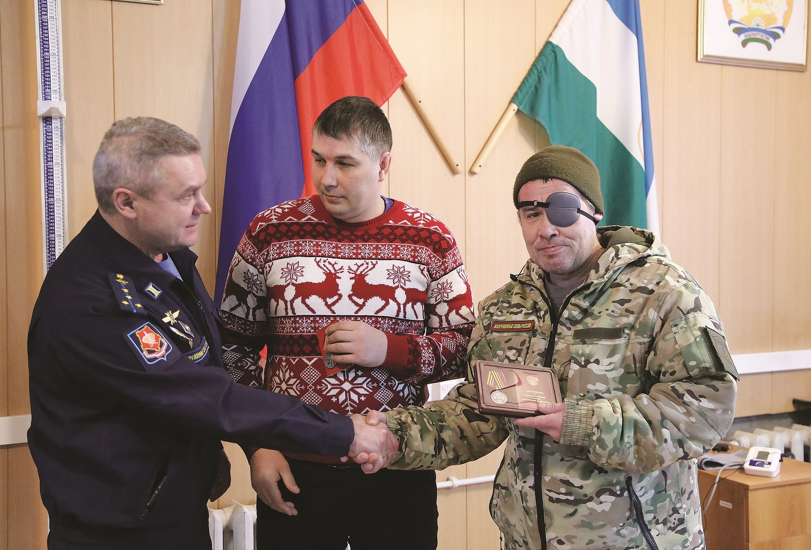 Ветераны СВО из Бирска удостоены государственных и ведомственных наград