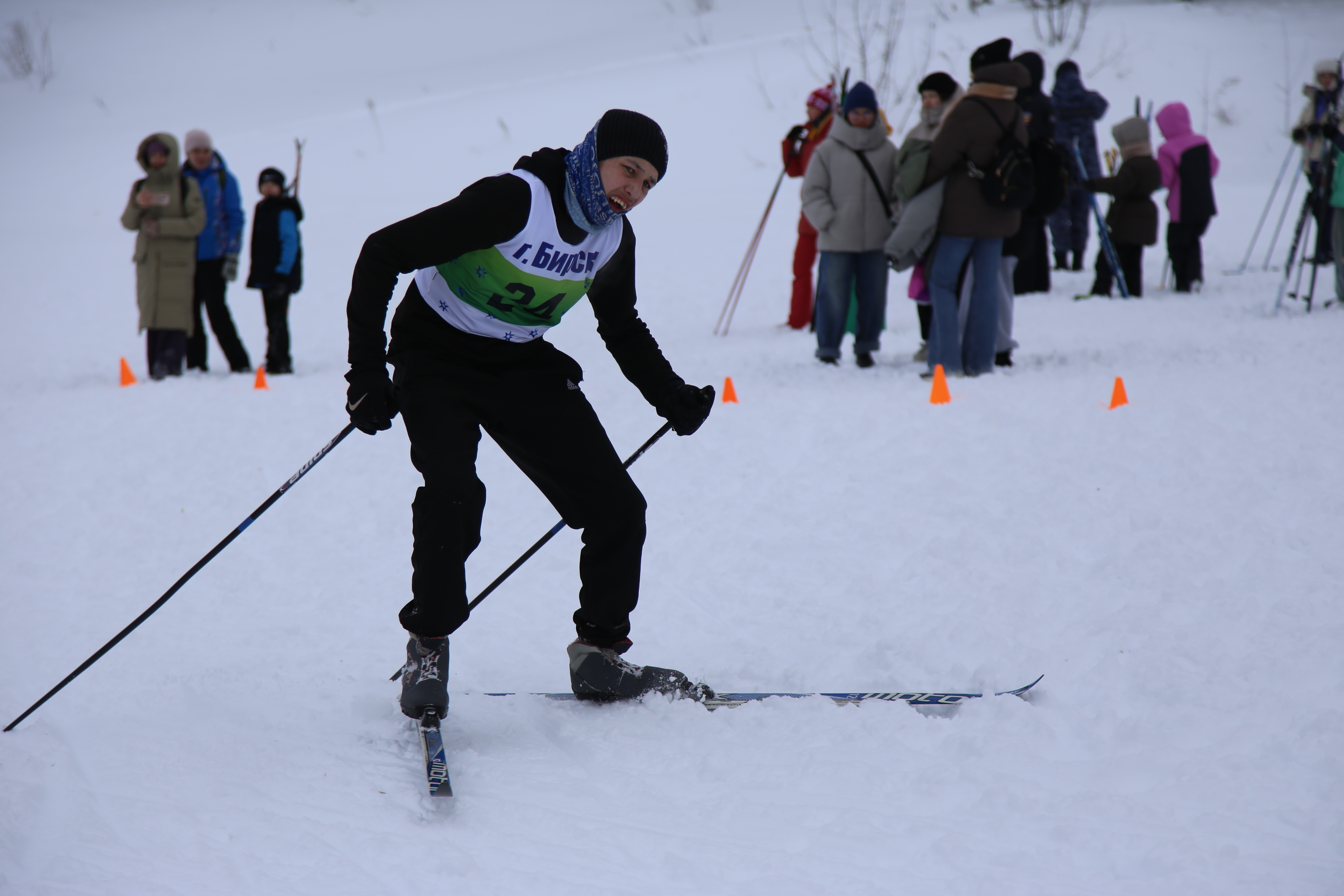 В Бирске прошла гонка  «Лыжня России»