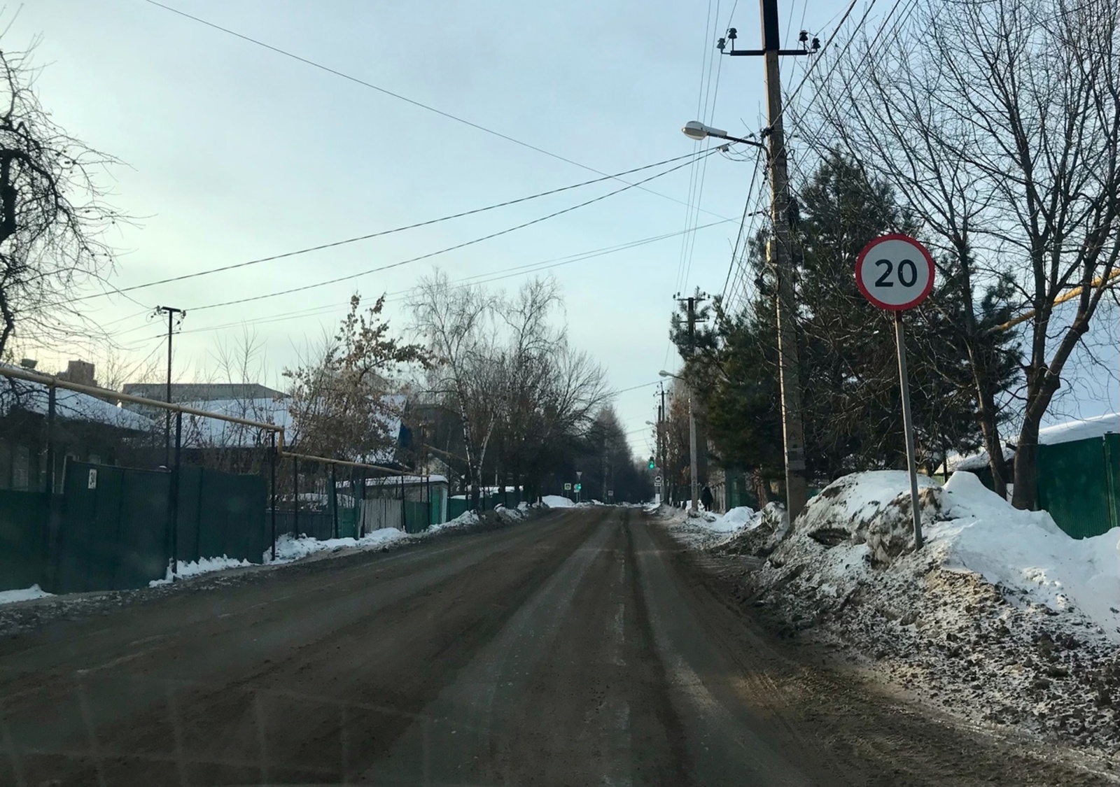 В Бирске на улице Кирова ограничена скорость движения транспорта