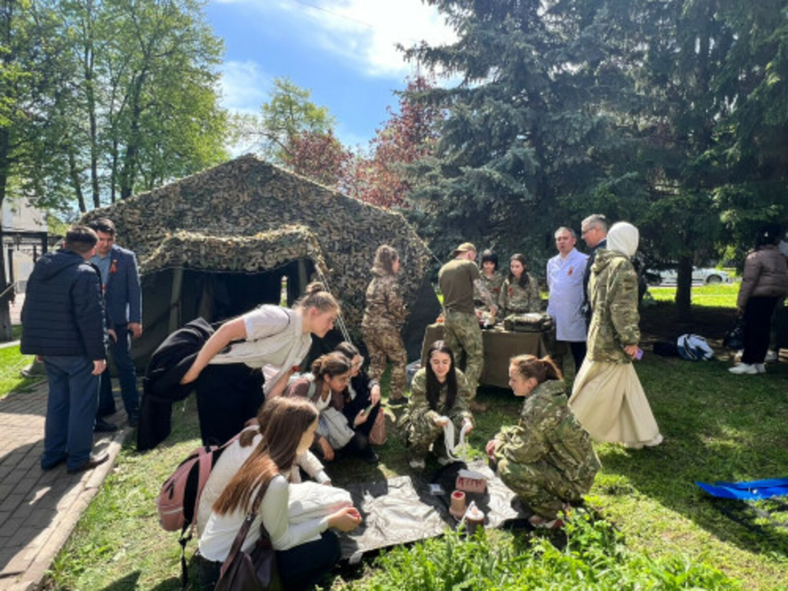 В Уфе проходит образовательно-патриотический марафон по тактической медицине