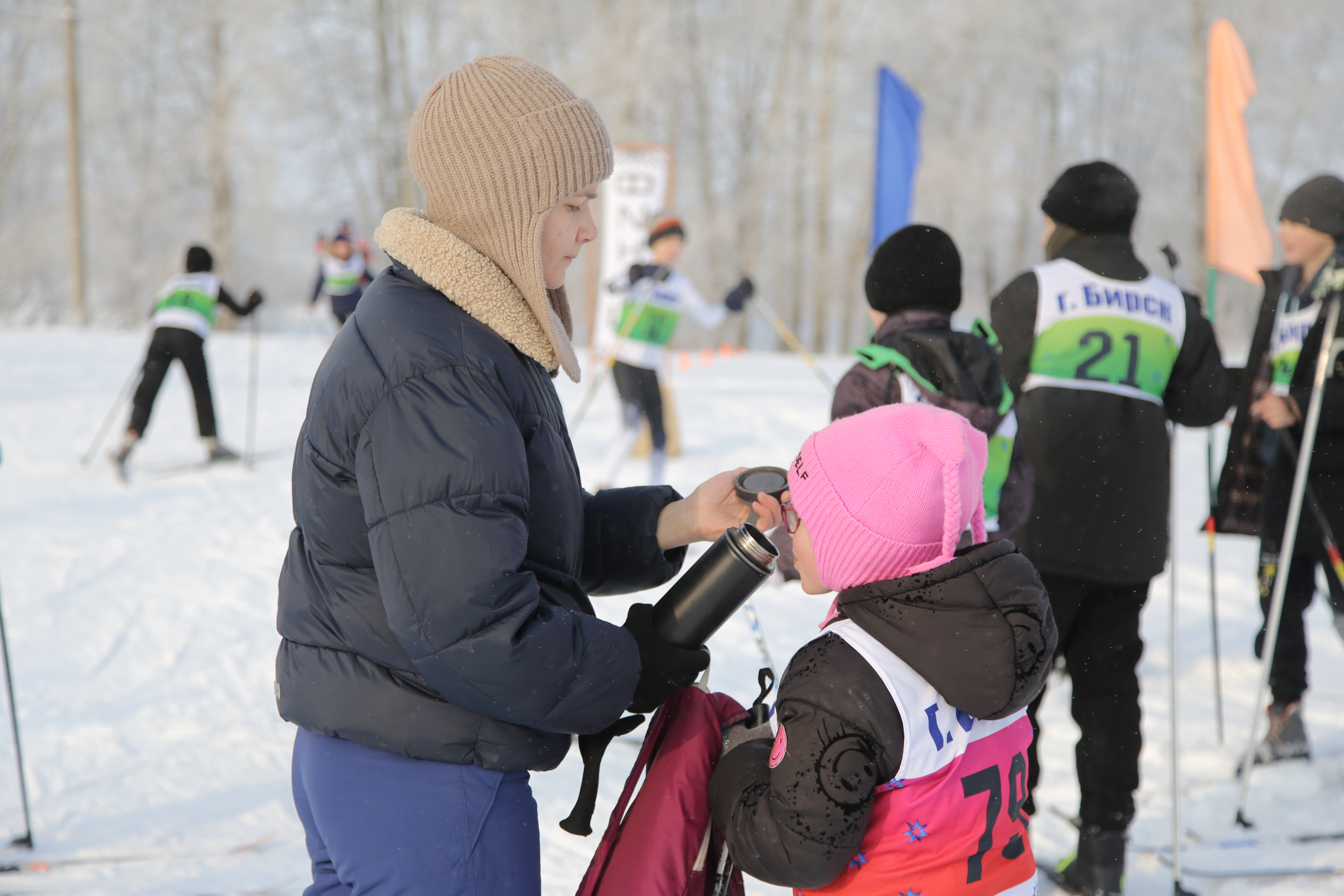 В Бирске состоялись лыжные гонки в честь Героя России Бориса Дудко