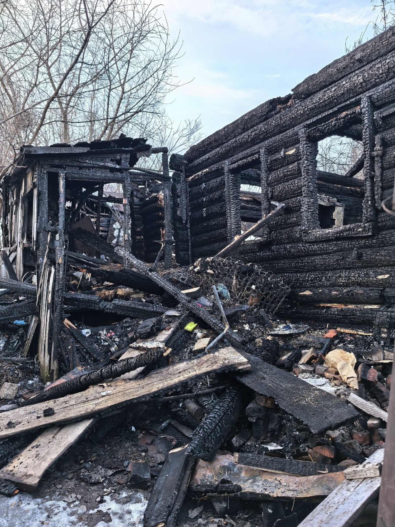 При пожаре в Бирске погибла женщина