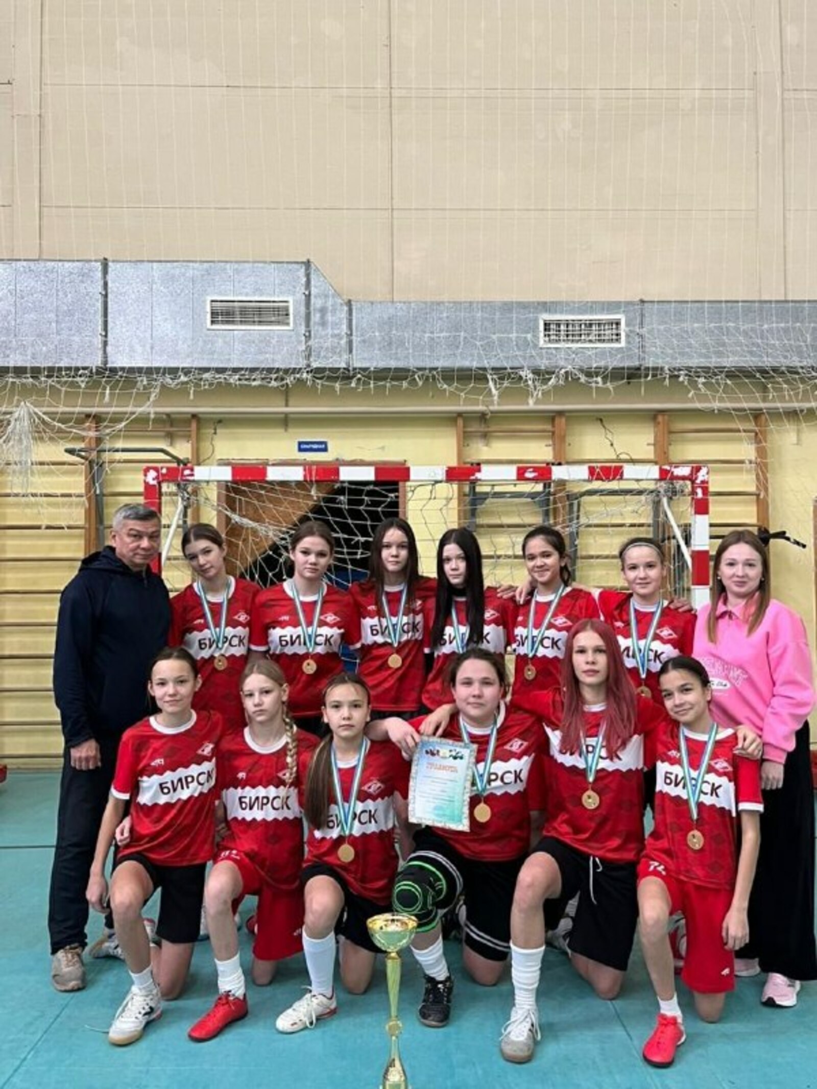 Бирские футболисты стали победителями республиканских соревнований
