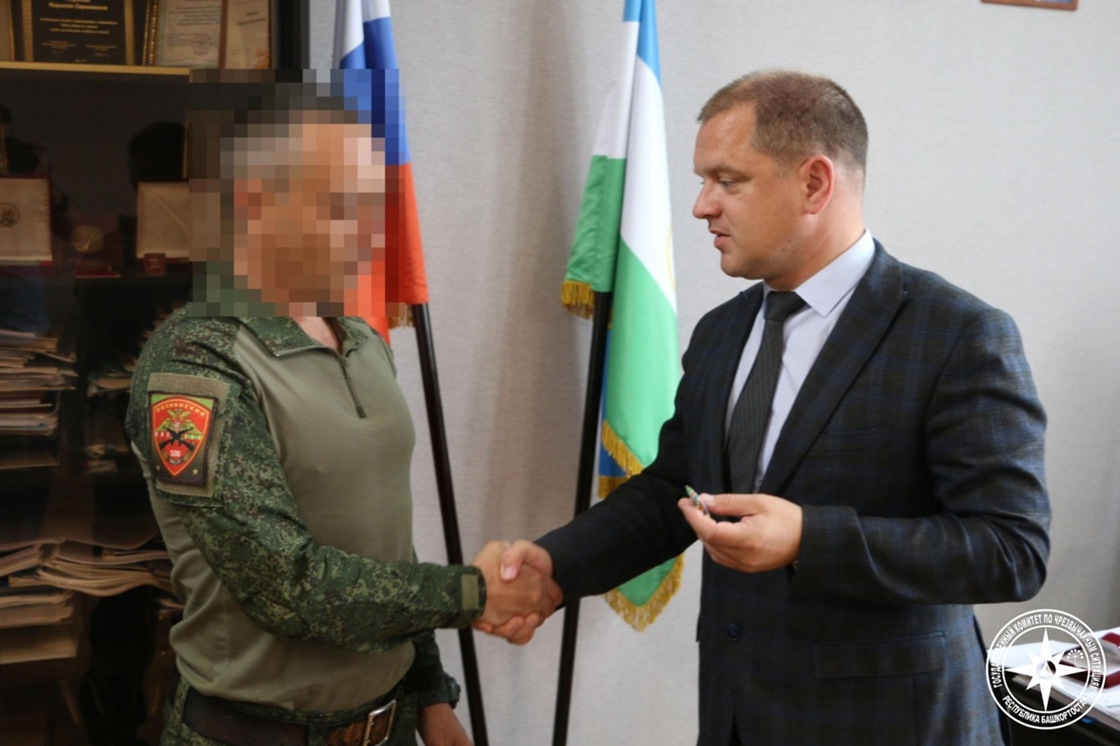 В Башкирии наградили участника СВО из Уфы