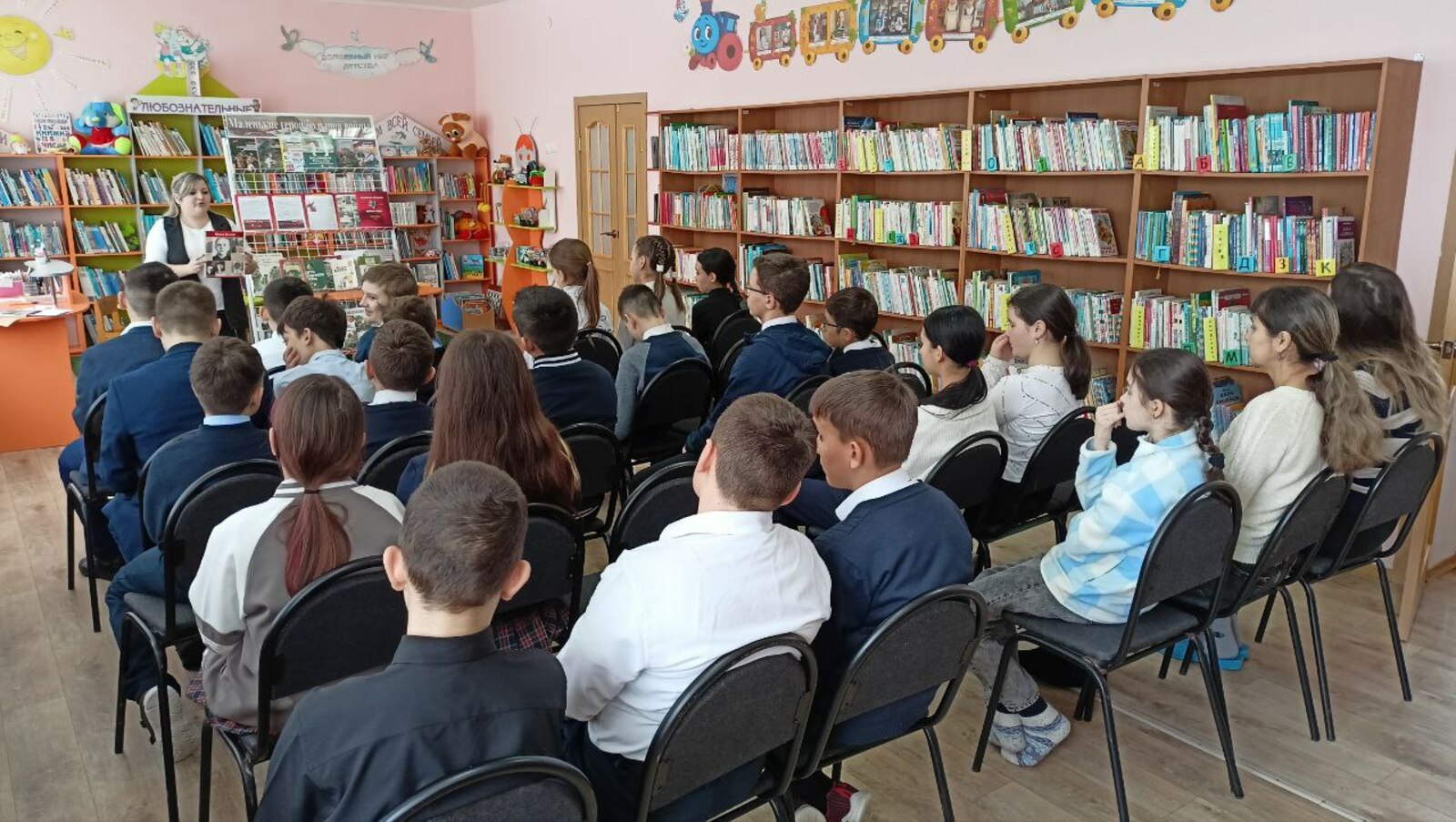 В Детской модельной библиотеке села Чекмагуш прошёл час памяти «Дети - герои Великой Отечественной войны»
