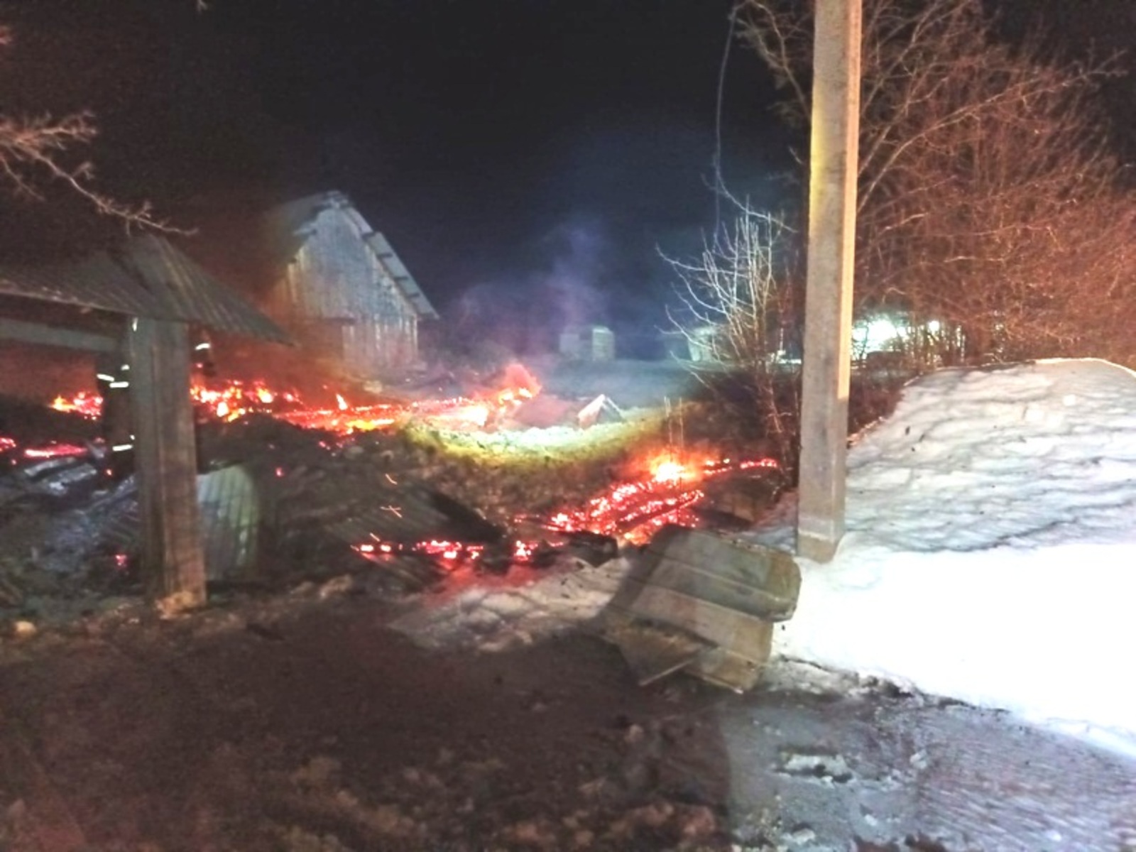 В пожаре в деревне Симкино Бирского района погиб 54-летний мужчина