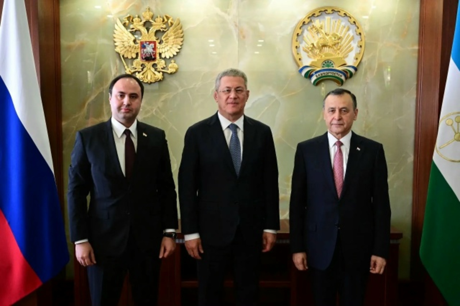 В Уфе Радий Хабиров встречает делегацию Таджикистана