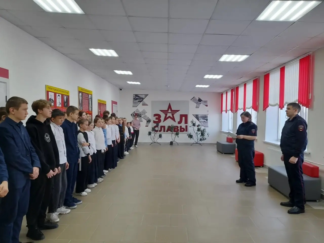 Ученики школы села Старобазаново присоединились к акции «Безопасность детства»