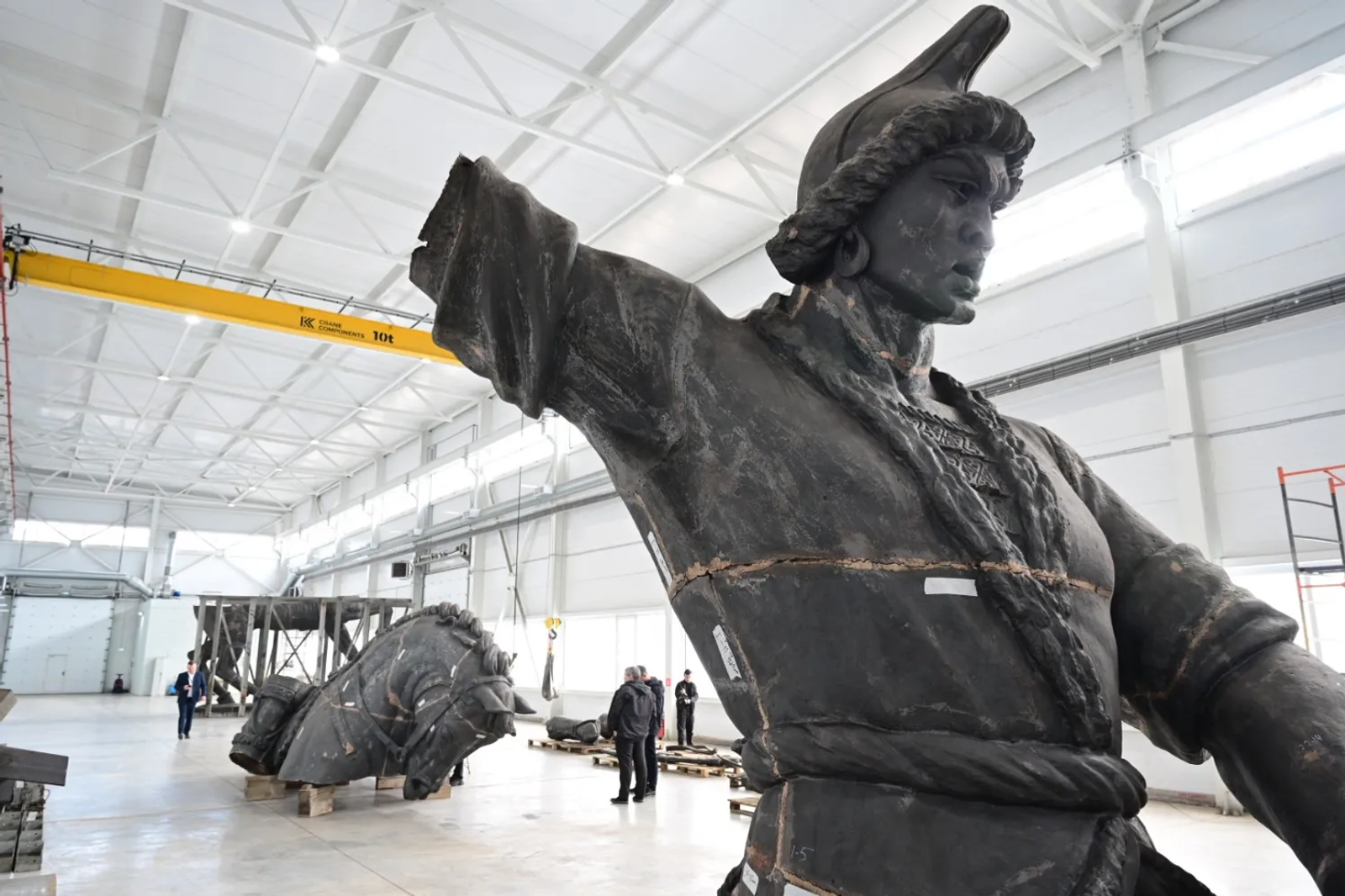 В Башкирии восстанавливают памятник Салавату Юлаеву