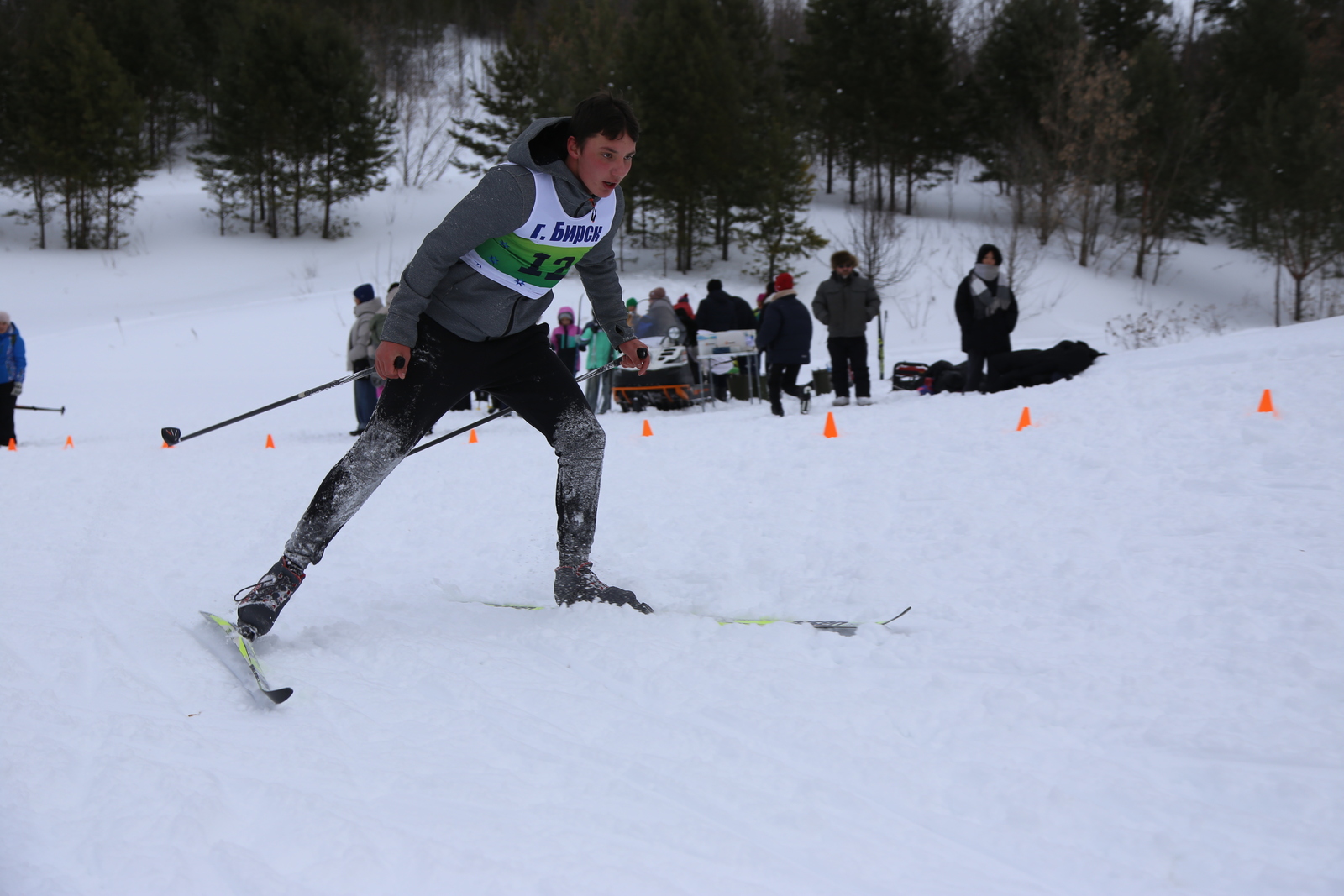 В Бирске прошла гонка  «Лыжня России»