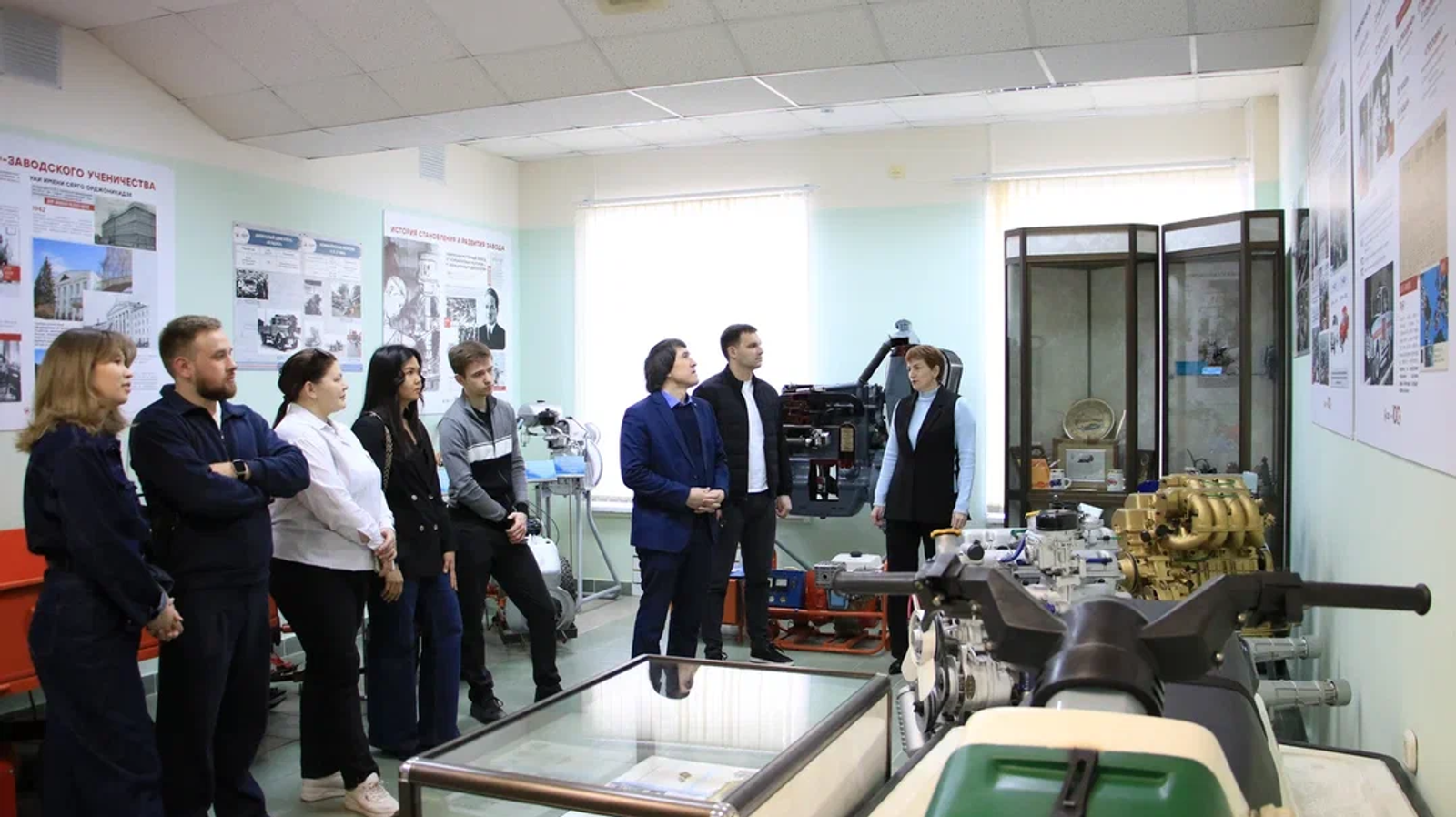 Клуб молодых ученых Межвузовского кампуса и Евразийского НОЦ посетил ОДК УМПО