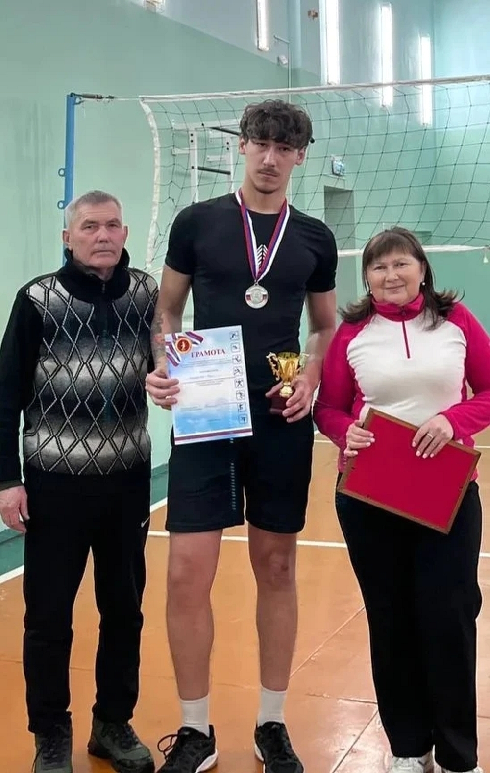 В селе Бирского района прошел Рождественский турнир по волейболу