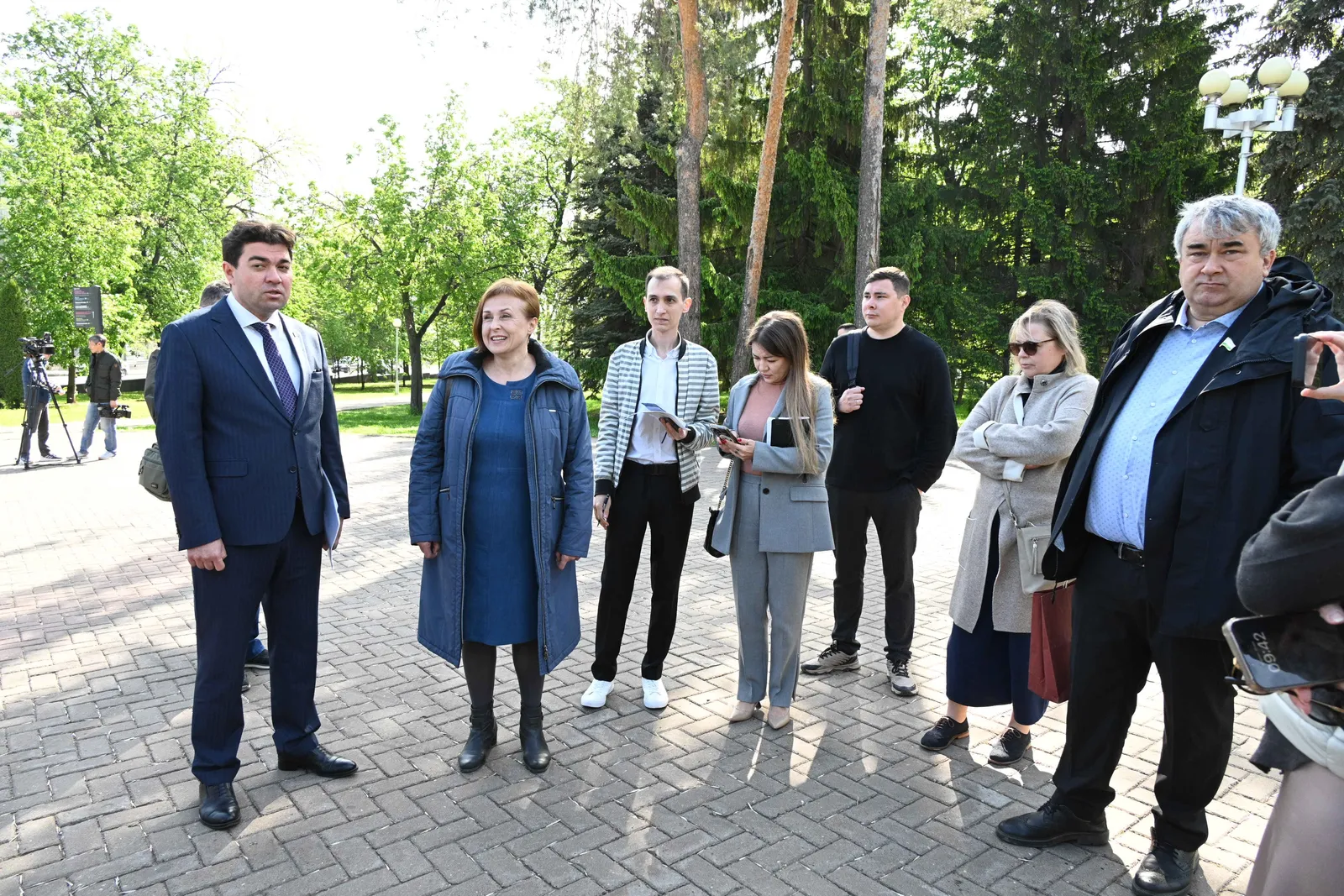Работы в парке им.Ленина в Уфе ведутся под наблюдением общественников