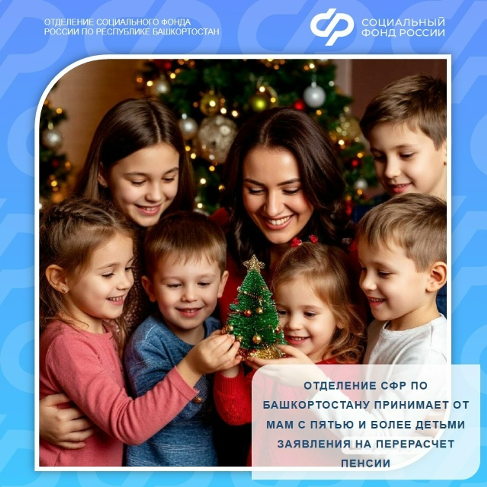 В Башкирии мамам с пятью и более детьми пересчитают пенсии