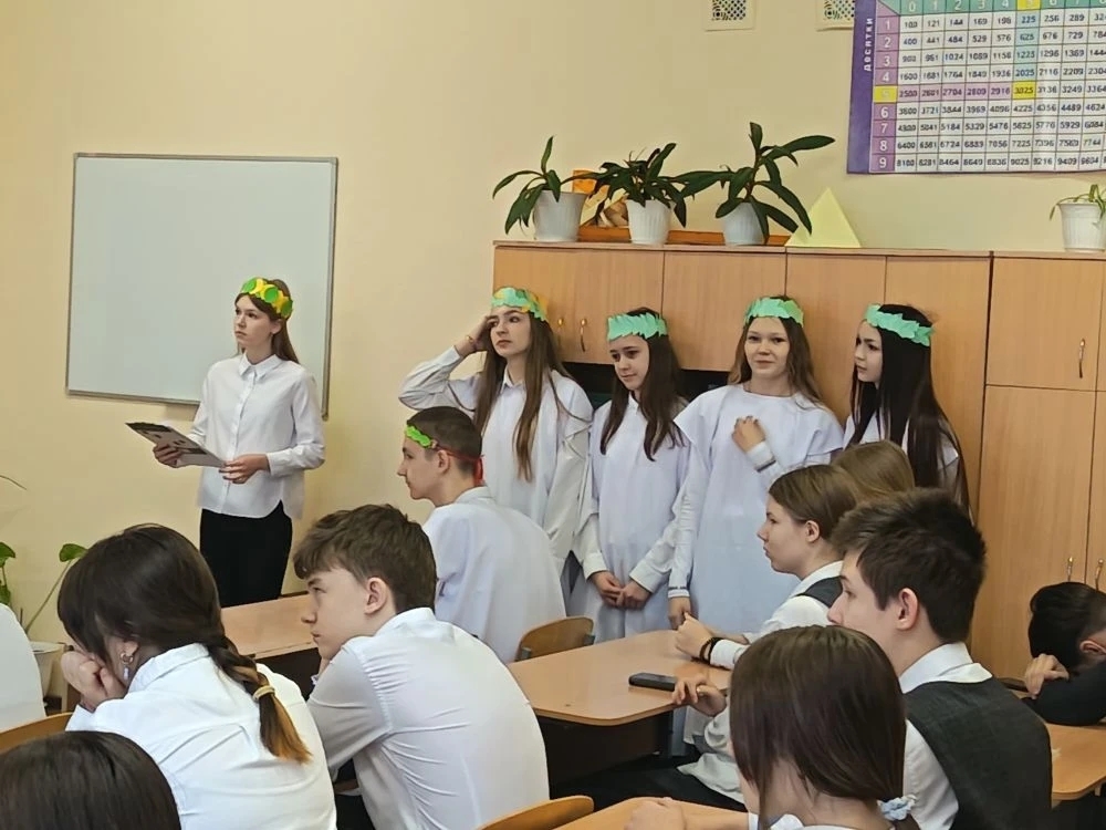 В Бирске в средней школе №7 продолжается Неделя математики и информатики