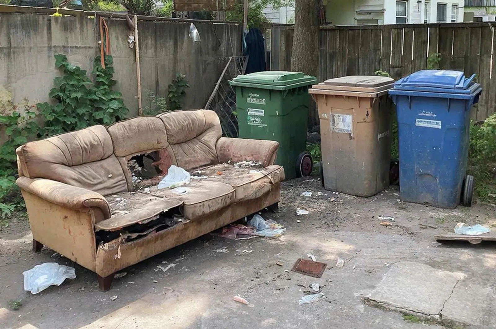 Жителям Башкирии напомнили, как правильно складировать крупные отходы