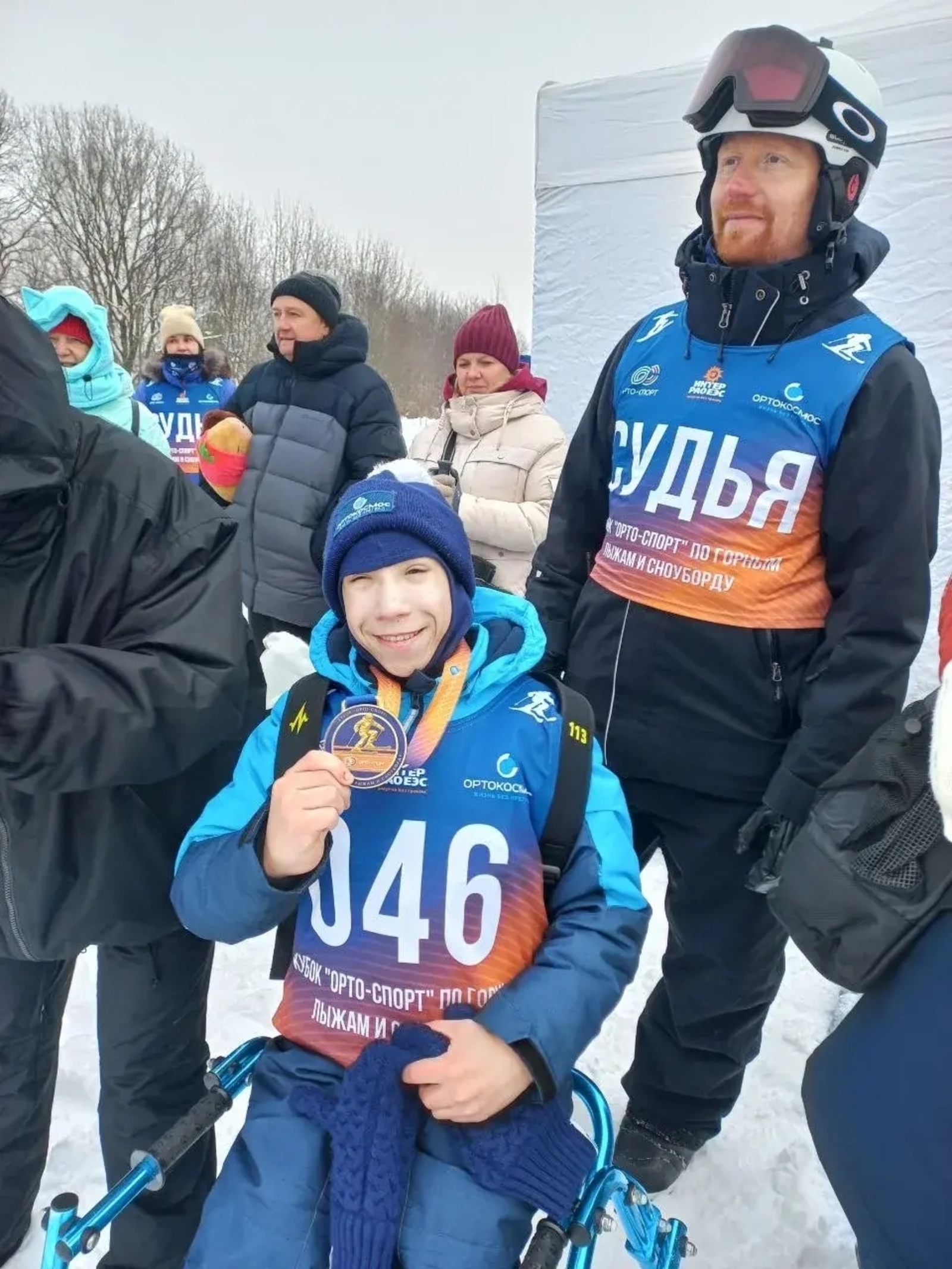 13-летний бирянин с ОВЗ освоил горные лыжи