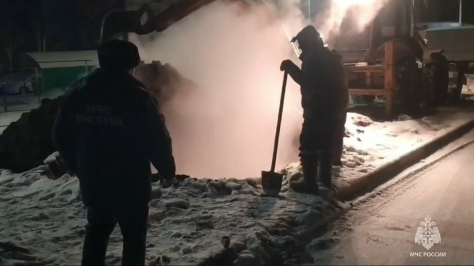 Аварийная бригада устраняет последствия аварии в Башкирии