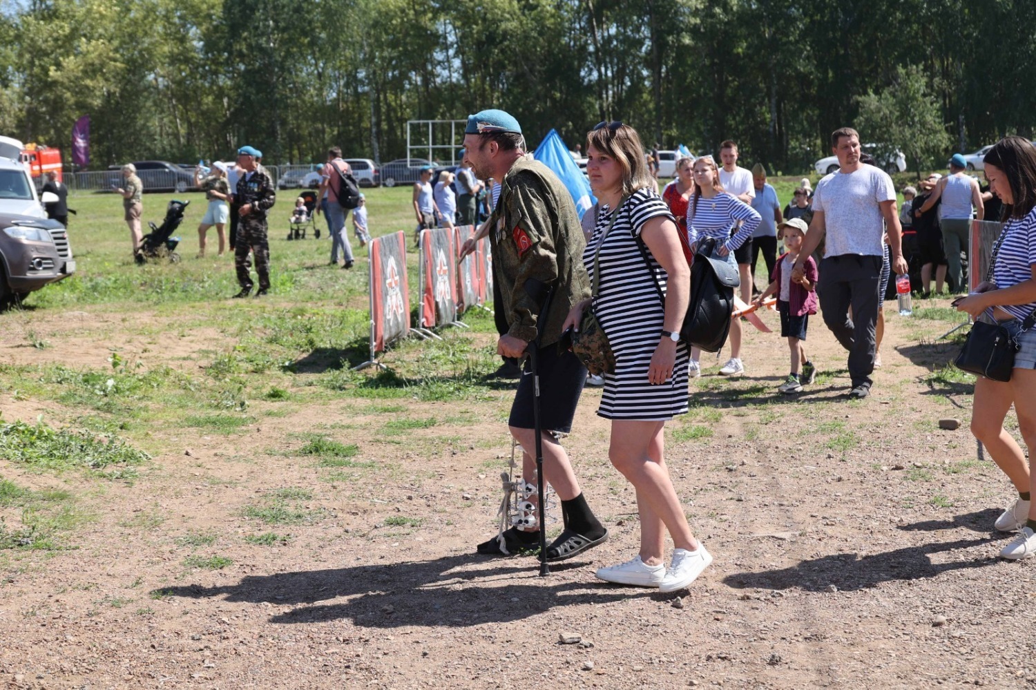 В Башкирии «крылатая пехота» отпраздновала  День ВДВ в парке «Патриот»